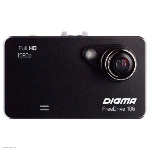 Автомобильный видеорегистратор Digma FreeDrive 106 чёрный 1.3Mpix 1080x1920 1080p 120гр. GP1248