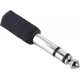 Адаптер Hama 3.5mm Jack(f) -> 6.3m Jack(m) black (H-43368/00043368)