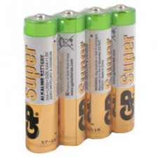 Батарейки щелочные GP Super Alkaline 24ARS LR03 AAA (4шт)