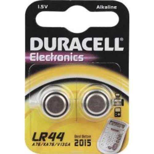 Батарейки щелочные Duracell LR44-2BL