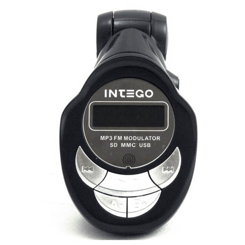 Трансмиттер FM Intego FM-102 (AUX/USB/SD)
