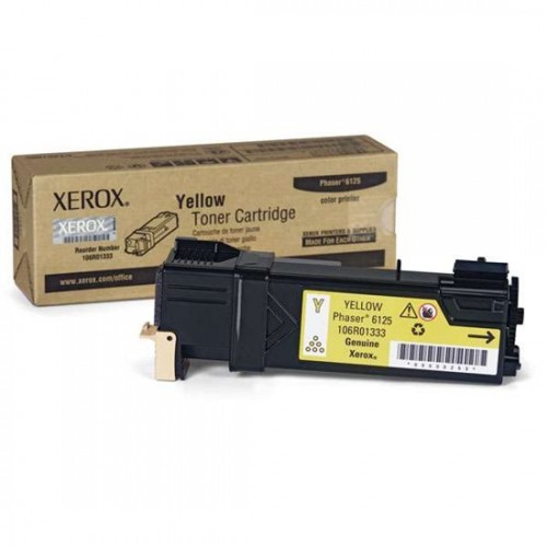 Тонер-картридж 106R01458 Rank Xerox Phaser 6128 Yellow