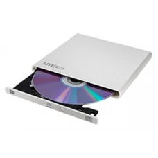 Привод DVD+/-RW внешний Lite-On eBAU108-21 белый USB slim