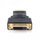 Переходник HDMI 19M -> DVI 25F Cablexpert золотые разъемы, пакет