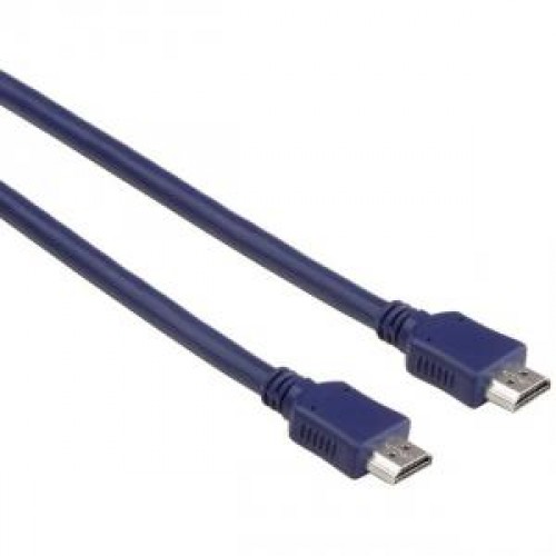 Кабель Hama H-20163 HDMI(m) - HDMI(m) 2.5m, blue