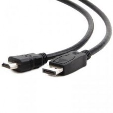 Кабель DisplayPort-HDMI 20M/19M 3.0м Gembird чёрный (CC-DP-HDMI-3M)