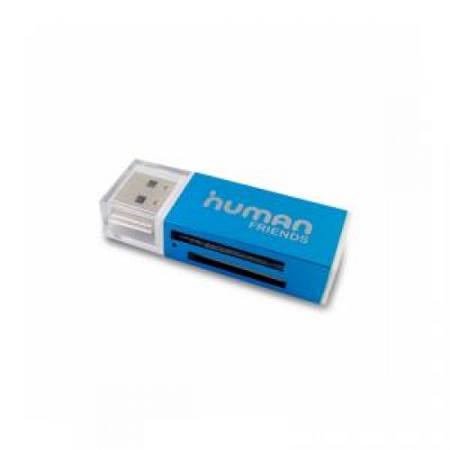 Устройство чтения/записи All in 1 CBR Human Friends Speed Rate "Micro" [microSD, USB 2.0]