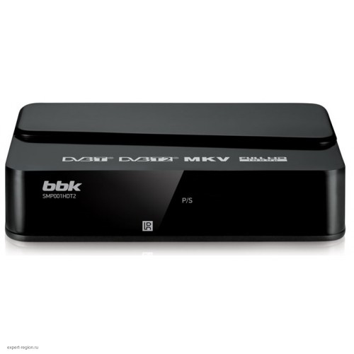 Цифровой эфирный ресивер BBK SMP001HDT2 DVB-T2, dark gray