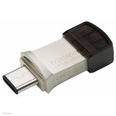 Накопитель USB 3.1 Type-C 64GB Transcend 890S black/gray (TS64GJF890S)