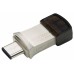 Накопитель USB 3.1 Type-C 64GB Transcend 890S black/gray (TS64GJF890S)