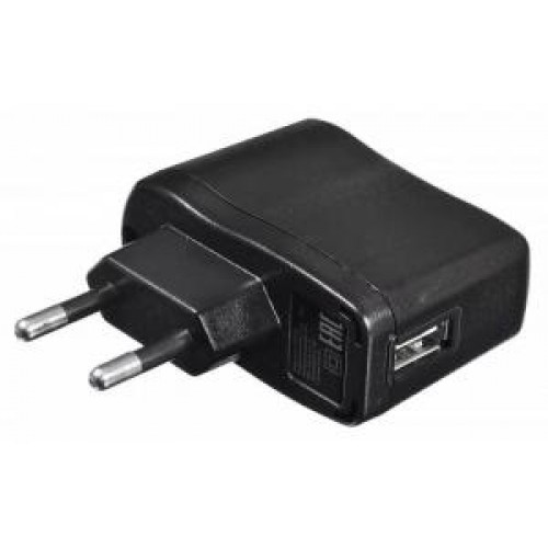 Сетевое зарядное устройство BURO XCJ-021-1A,  USB,  1A,  черный