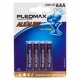 Батарейки щелочные Samsung Pleomax LR03-4BL (40/400/32000)