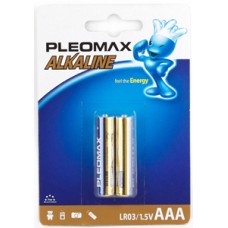 Батарейки щелочные Samsung Pleomax LR03-2BL