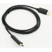 Кабель HDMI19-DisplayPort (m) 1.8м, черный