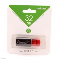 Накопитель USB 2.0 Flash Drive 32Gb Smartbuy Click Black (SB32GBCl-K)