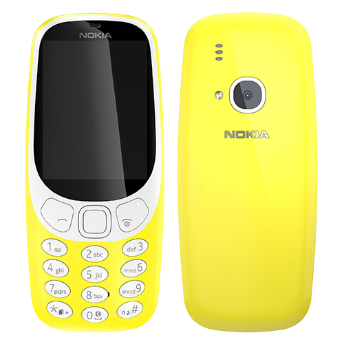 Мобильный телефон Nokia 3310 2.4", желтый