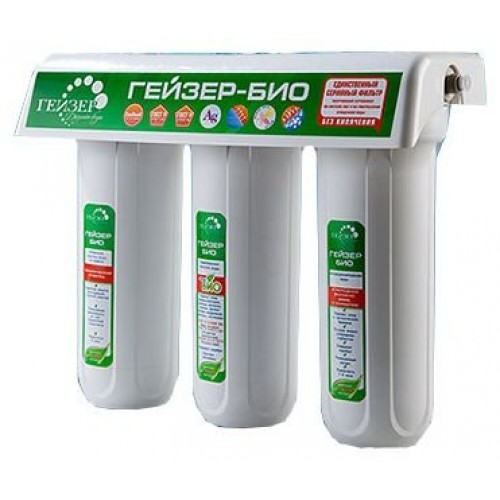 Фильтр проточный ГЕЙЗЕР БИО 311 (Для мягкой воды/Производительность: 2,5-3 (л/мин))
