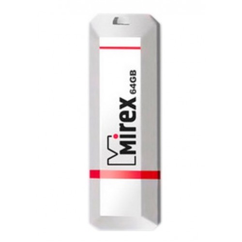 Накопитель USB 2.0 Flash Drive 64Gb Mirex KNIGHT WHITE(13600-FMUKWH64)