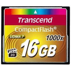 Карта памяти Compact Flash 16Gb Transcend 1000X Ultra Speed 