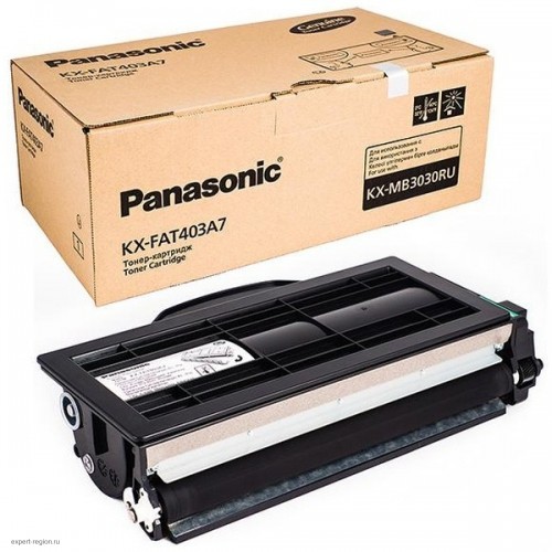 Тонер-картридж Panasonic KX-MB3030RU (KX-FAT403A7) 8000стр.