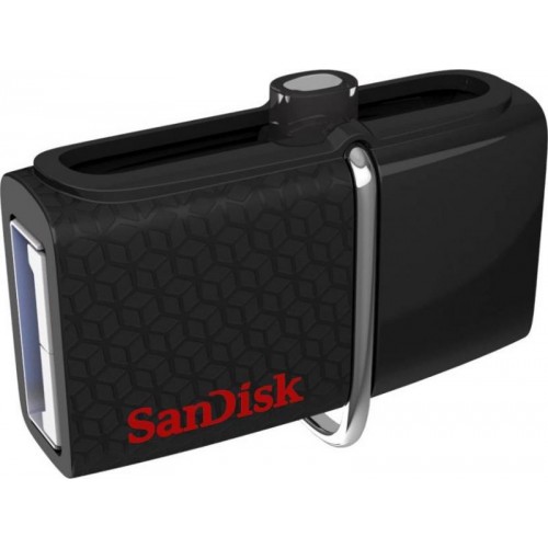 Флеш-накопитель USB 3.0 Flash Drive 128Gb microUSB Sandisk Ultra Dual