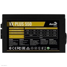 Блок питания 550W ATX Aerocool VX-550 PLUS