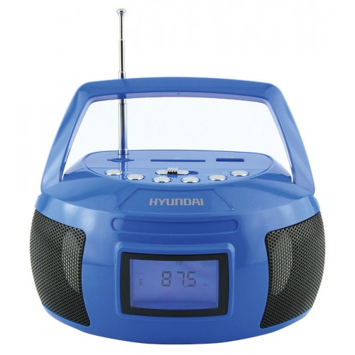 Аудиомагнитола HYUNDAI H-PAS160 синий