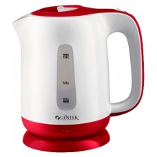 Чайник Centek CT-0044 (1,8 л/2200 Вт/Пластик/Закрытая спираль/(Белый/Красный))
