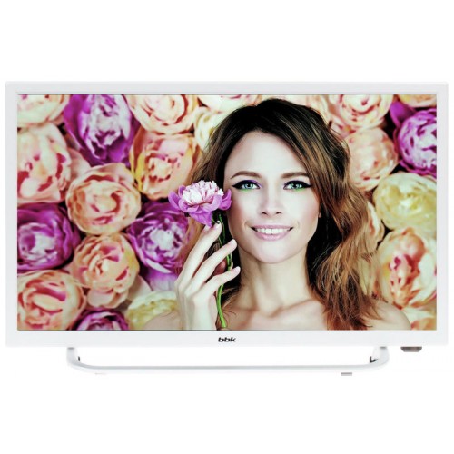 Телевизор 24" (61 см) BBK 24LEM-1037/T2C LED белый