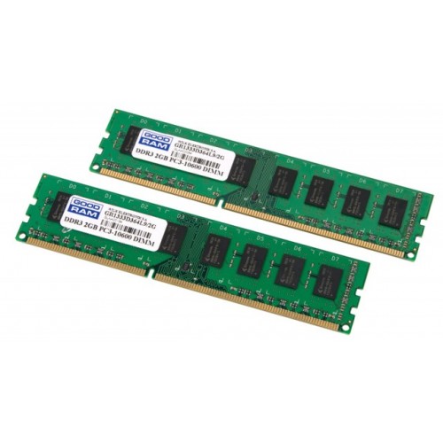 Модуль DIMM DDR3 SDRAM 2048Mb (1333MHz/CL9/1.5V) GoodRAM (GR1333D364L9/2G)