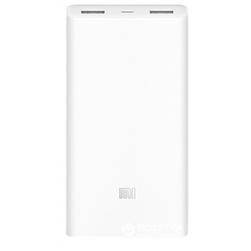 Портативный аккумулятор Xiaomi Mi Power Bank 2C 20000 (20000mAh/2xUSB/2.4) White (VXN4220GL)