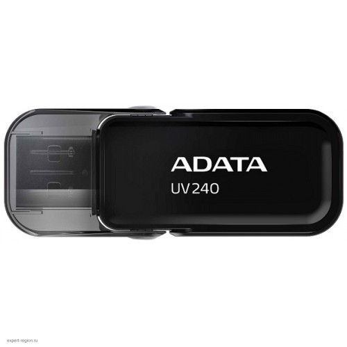 Флеш-накопитель 64Gb USB 2.0 ADATA UV240  черный (AUV240-64G-RBK)