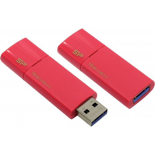 Флеш-диск USB 3.0 16Gb Silicon Power Blaze B05 розовый