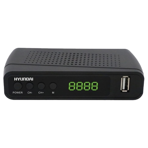 Цифровой эфирный ресивер Hyundai H-DVB220 DVB-T2 black
