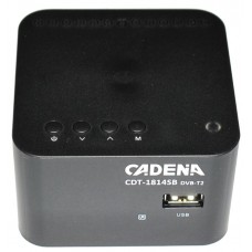 Цифровой эфирный ресивер CADENA CDT-1814SB DVB-T2 black