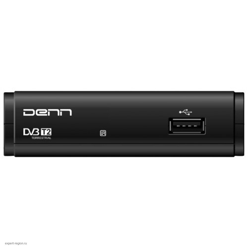 Цифровой эфирный ресивер DENN DDT131 DVB-T2 black