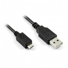 Кабель USB AM-microB 5pin, 1.0m (зол. контакты, 2 Ампера)