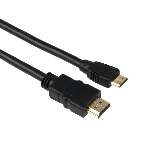 Кабель HDMI-miniHDMI (ver1.4b+3D) позолоченные контакты, 1.8m