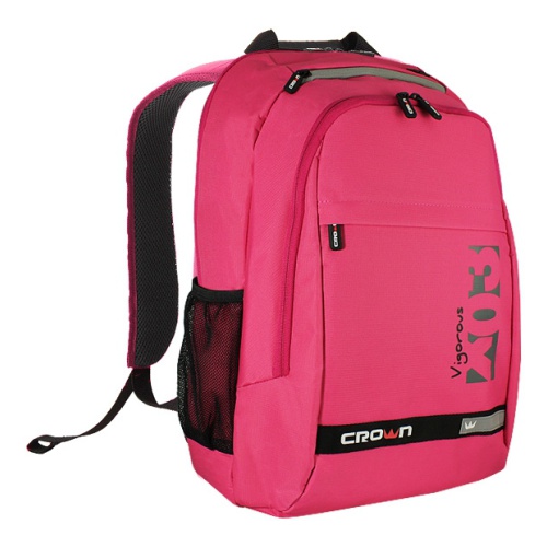 Сумка-рюкзак для ноутбука 15,6" CROWN CMBPV-315P розовый