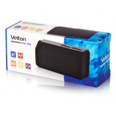 Портативная акустика Velton VLT-SP113BTBl Bluetooth 3.0, черный, micro SD, FM