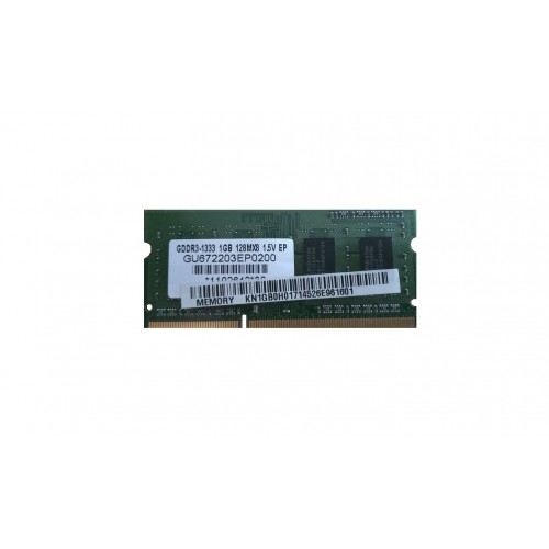 Оперативная память SO-DIMM DDR-III 1024Mb PC3-10666(1333Mhz) Elpida