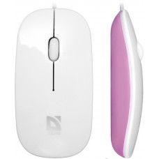 Мышь Defender NetSprinter 440, розовая, USB, (2кн+кол/кн)