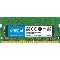 Оперативная память SODIMM DDR-4 4096Mb PC4-21300 (2666Mhz) Crucial CT4G4SFS8266
