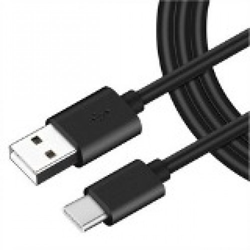 Кабель USB AM-USB-C, 1.0m, Cadena S041, черный