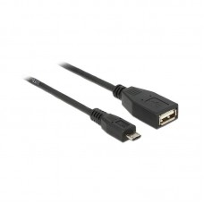 Переходник-кабель USB 2.0 (OTG адаптер) AF - microUSB (M)