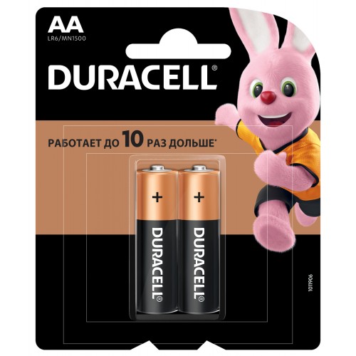 Батарейки Duracell Basic CN LR6-2BL MN1500 AA (2шт)