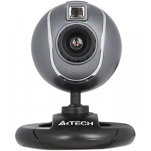 Веб-камера A4-Tech PK-750MJ (1300K), серебр., USB 2.0, микрофон, крепл. для ноутбука