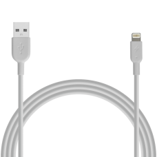 Кабель USB AM - Lightning 8 для iPhone, iPad 1м, Jet-A JA-DC10, белый