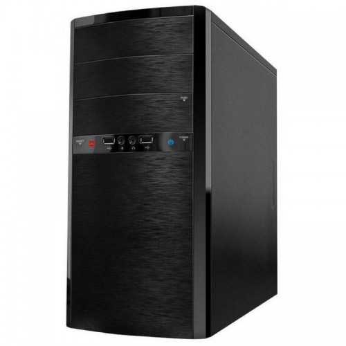 Корпус Powerman ES722 Black PM-400ATX 2*USB 2.0,HD,Audio mATX