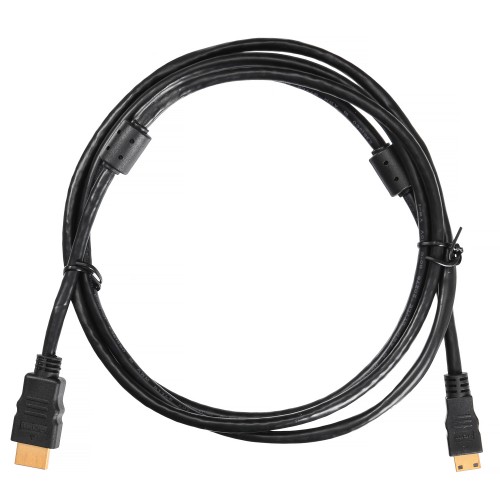 Кабель HDMI - miniHDMI 1,8м феррит.кольца Позолоченные контакты
